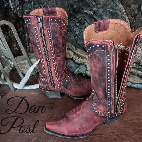 Dan Post Shoes - Dan post cowboy boots size 6.5M